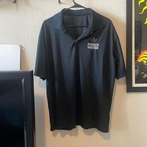 Lone River Ranch Water Nike men’s beer shirt golf polo L